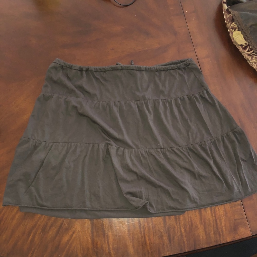 Michael Stars Super Soft Draw String Skirt - image 4